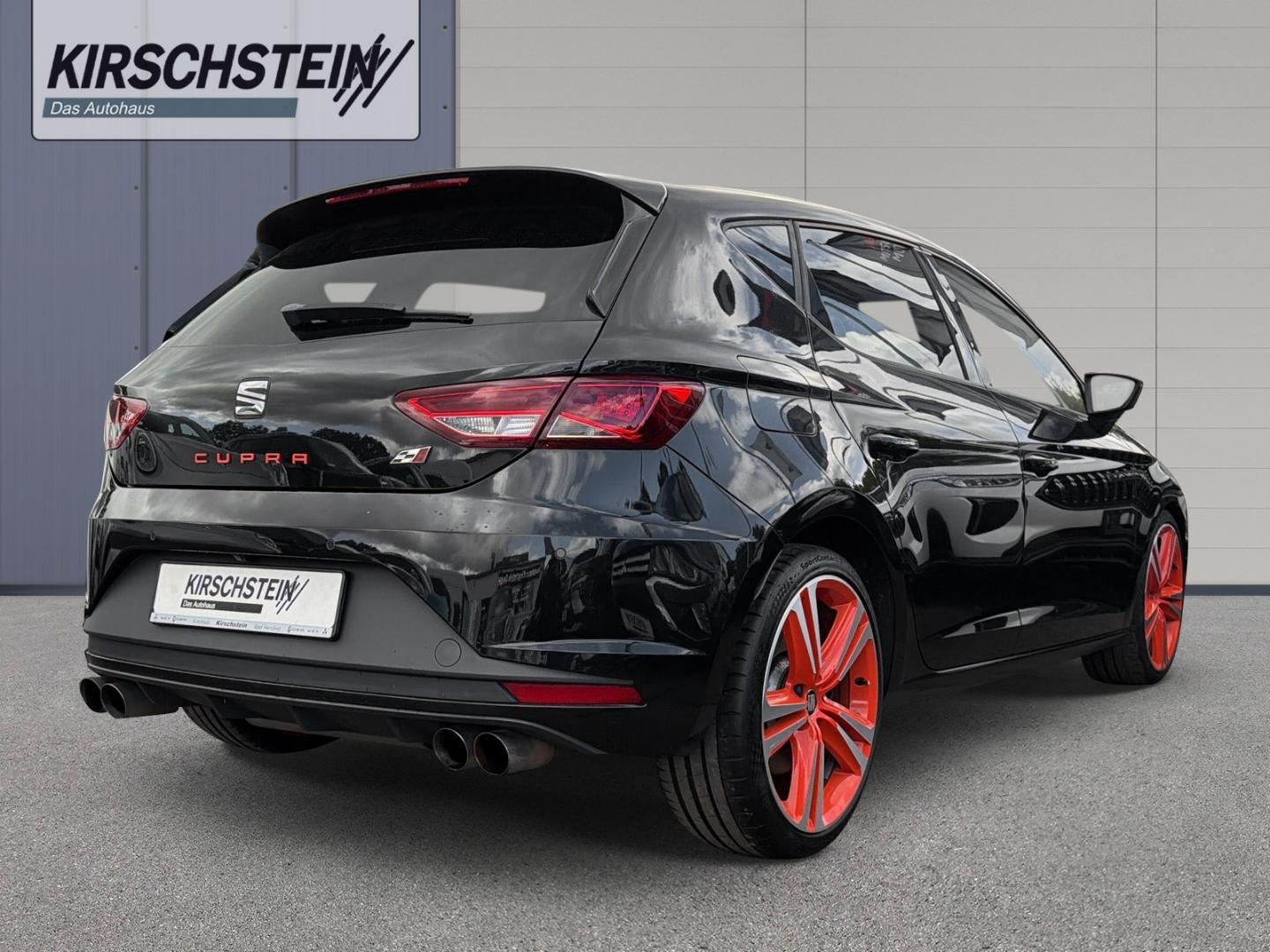 Seat Leon Cupra 290 Orange-Line Kamera PDC Sitzheizun