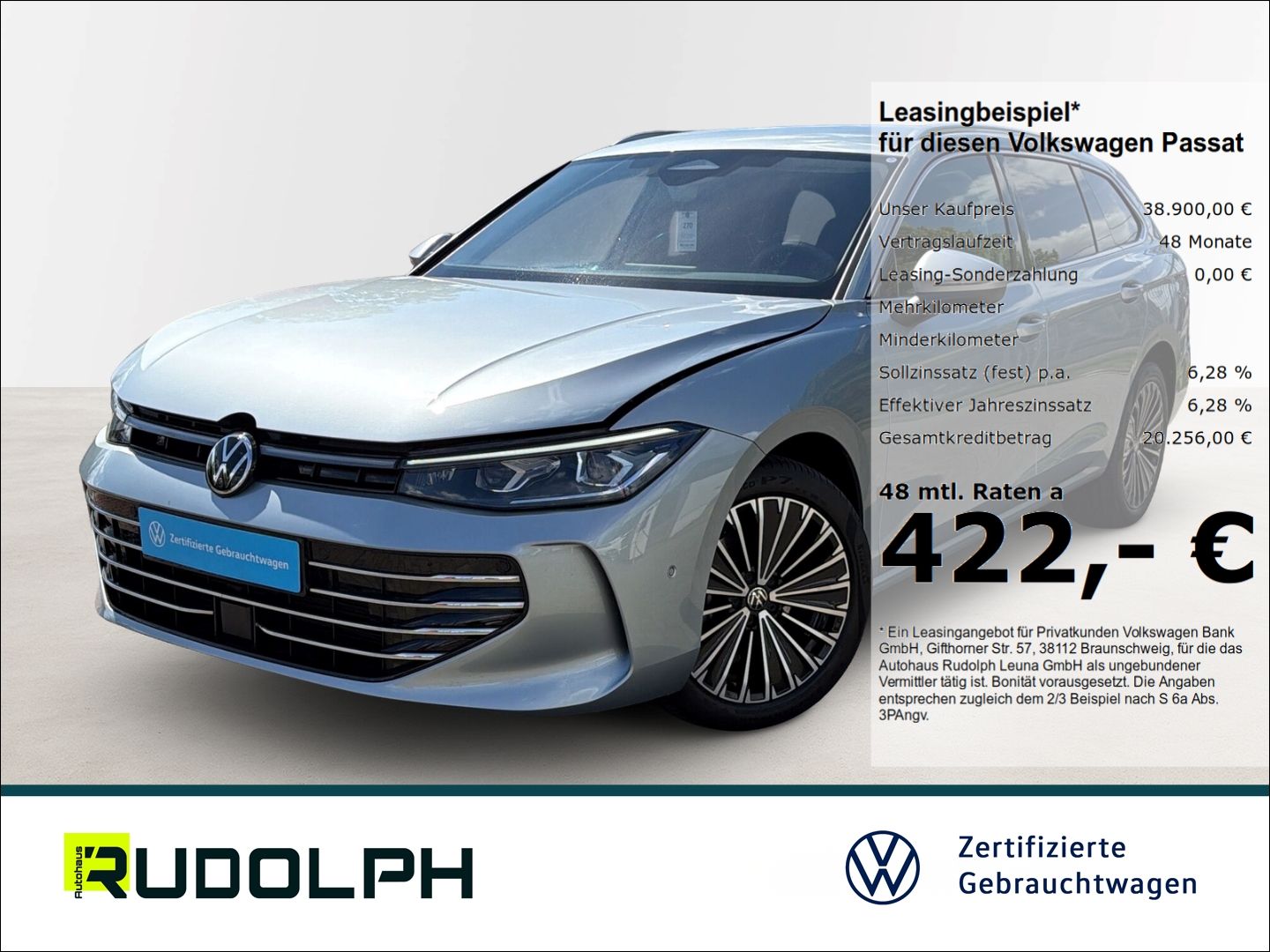 Volkswagen Passat Elegance 2.0 TDI DSG LED Navi AHK SHZ ACC