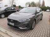 Ford Focus 1.0 EcoBoost Hybrid Auto 125Cv SW ST- - mit Hybrid-Antrieb: Gelb, Kombi