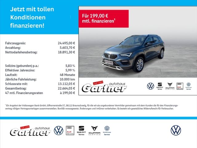 Ateca STYLE 1.5 TSI DSG AHK ACC NAVI SHZ PDC LED