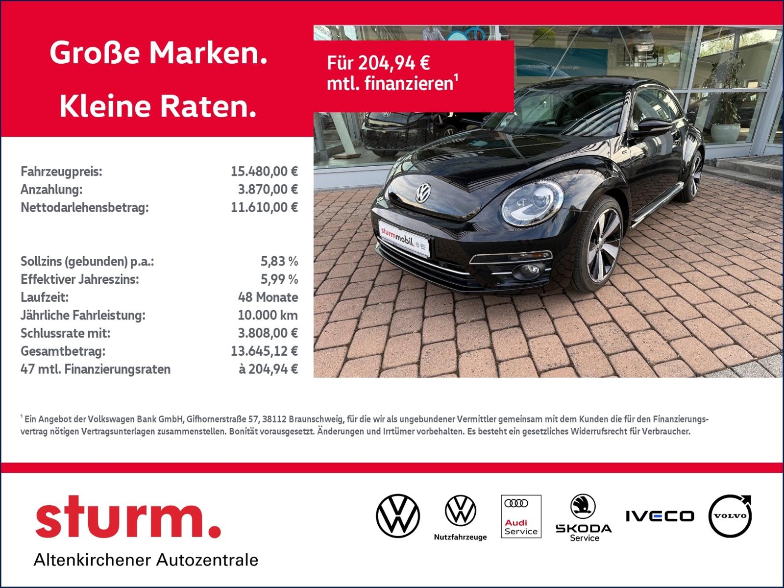Volkswagen Beetle Design 1,4 l TSI  Allstar *Navi, Kamera,