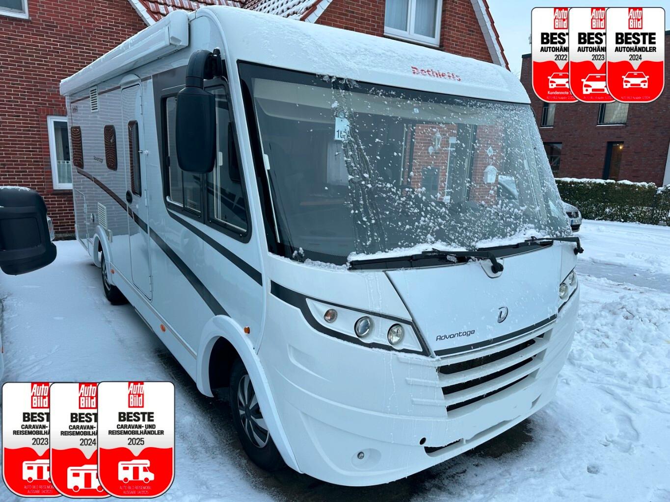 Dethleffs I6611 Fiat +Einzelbetten+Hubbett+TV+Markise