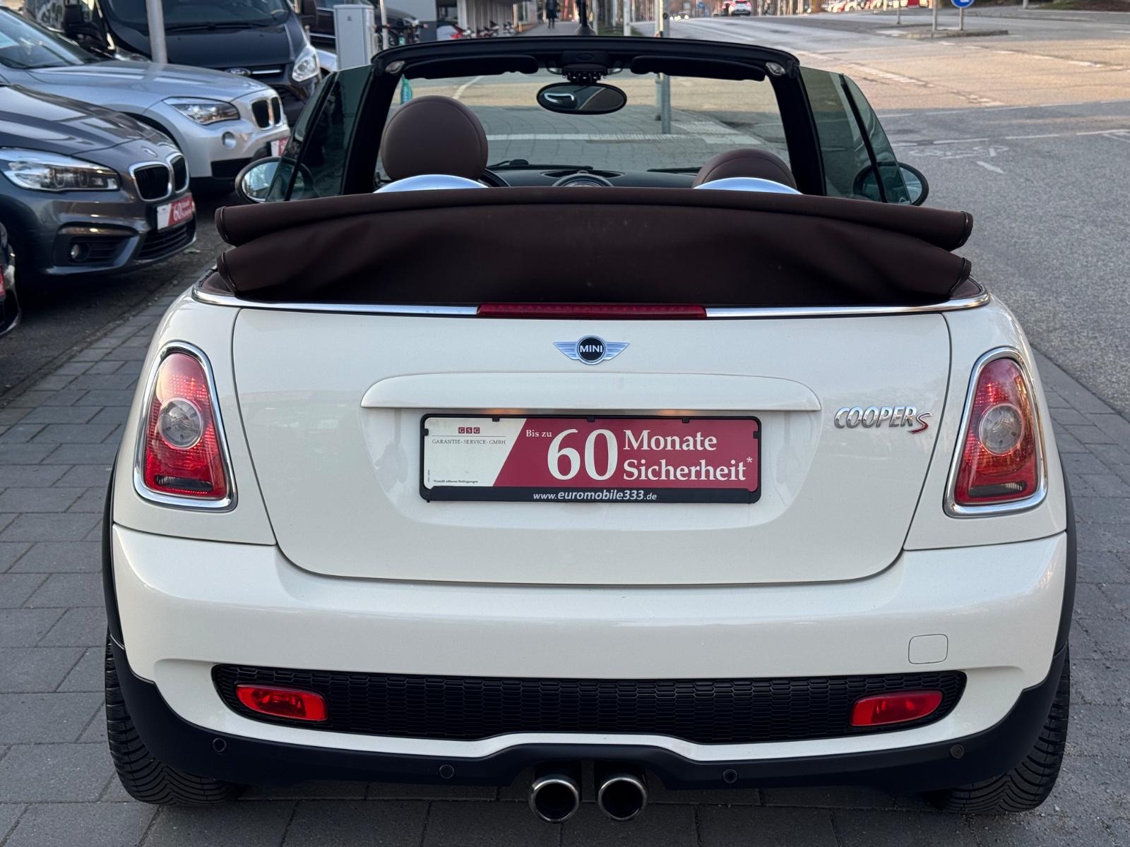 MINI Cooper S Cabrio *Temp*Xenon*Navi*Leder-Braun*
