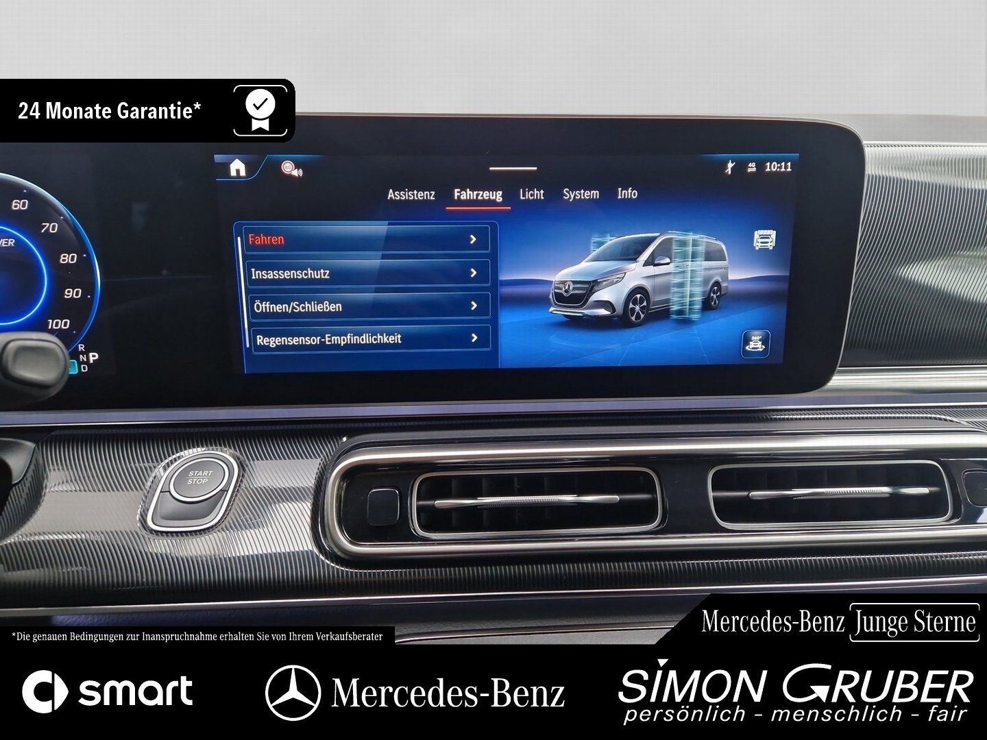 Fahrzeugabbildung Mercedes-Benz EQV 300 Lang Leder Multibeam Distronic 6 Sitzer