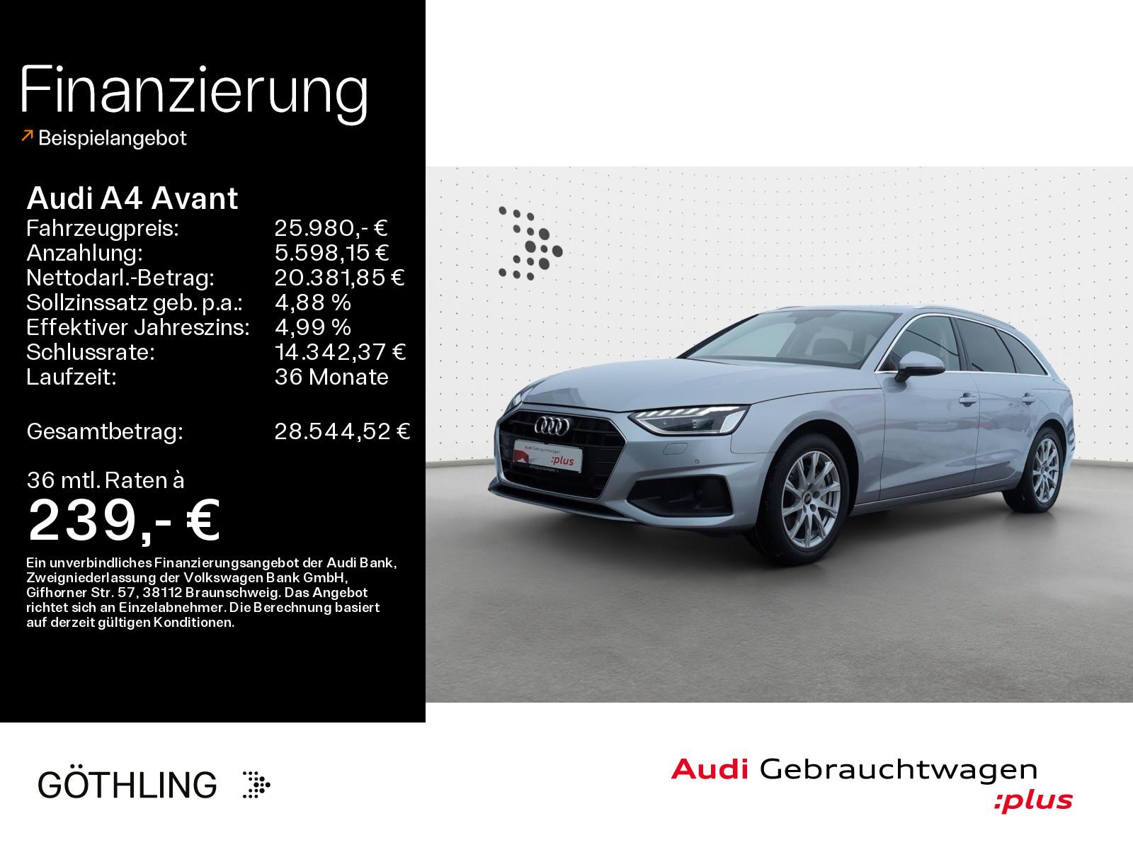 Audi A4 Avant 40 TDI S tro*Pano*Matrix*Navi+*Teillede