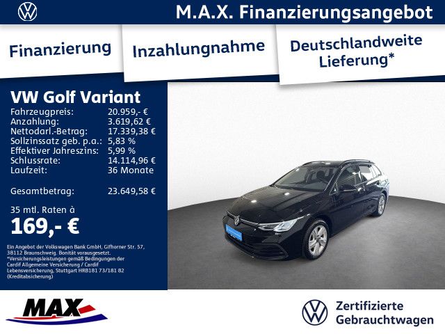 Volkswagen Golf VIII Variant 2.0 TDI DSG LIFE +LED+ACC+AHK+