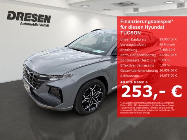 Hyundai Tucson N Line Hybrid 1.6 T-GDi 230PS 6-AT 4WD LE