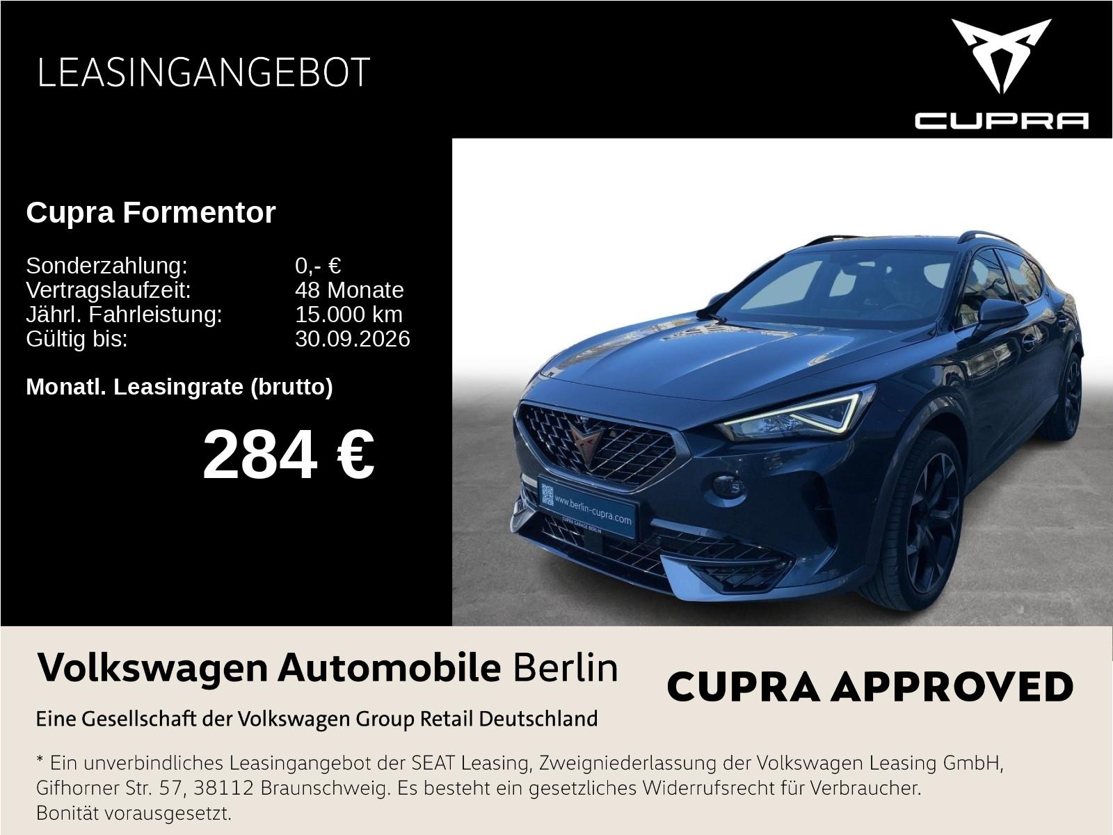 Cupra Formentor 2.0 TDI DSG 4Drive Navi LED SHZ ACC
