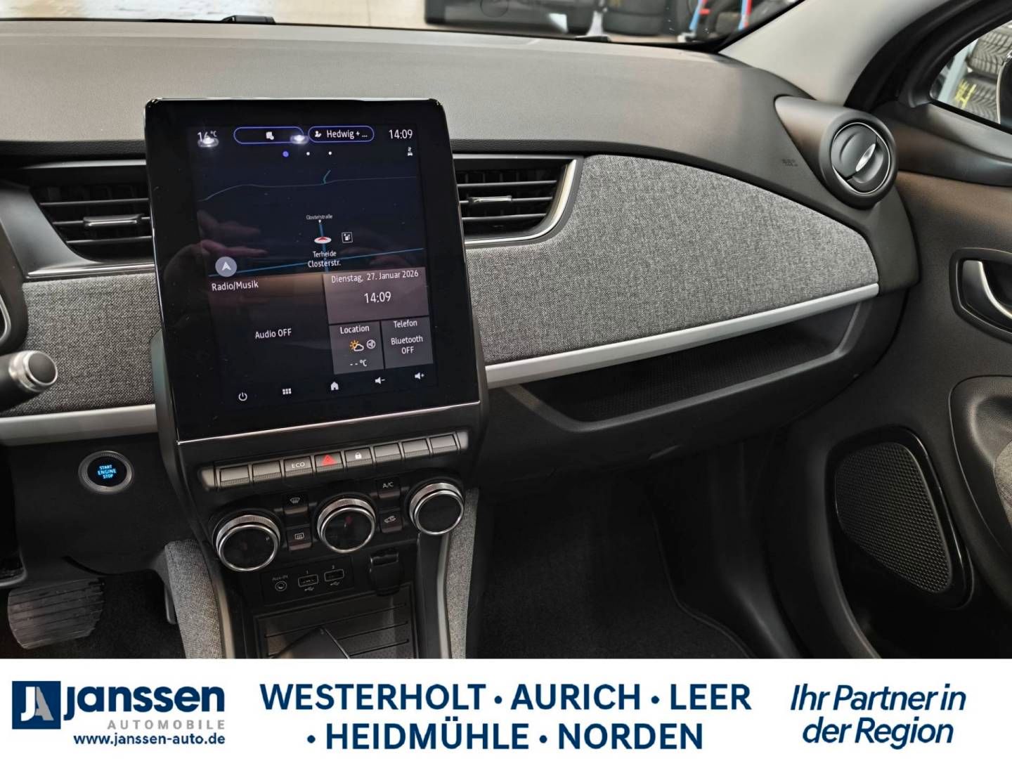 Fahrzeugabbildung Renault ZOE E-Tech 100% el. EXPERIENCE Batteriemiete R13