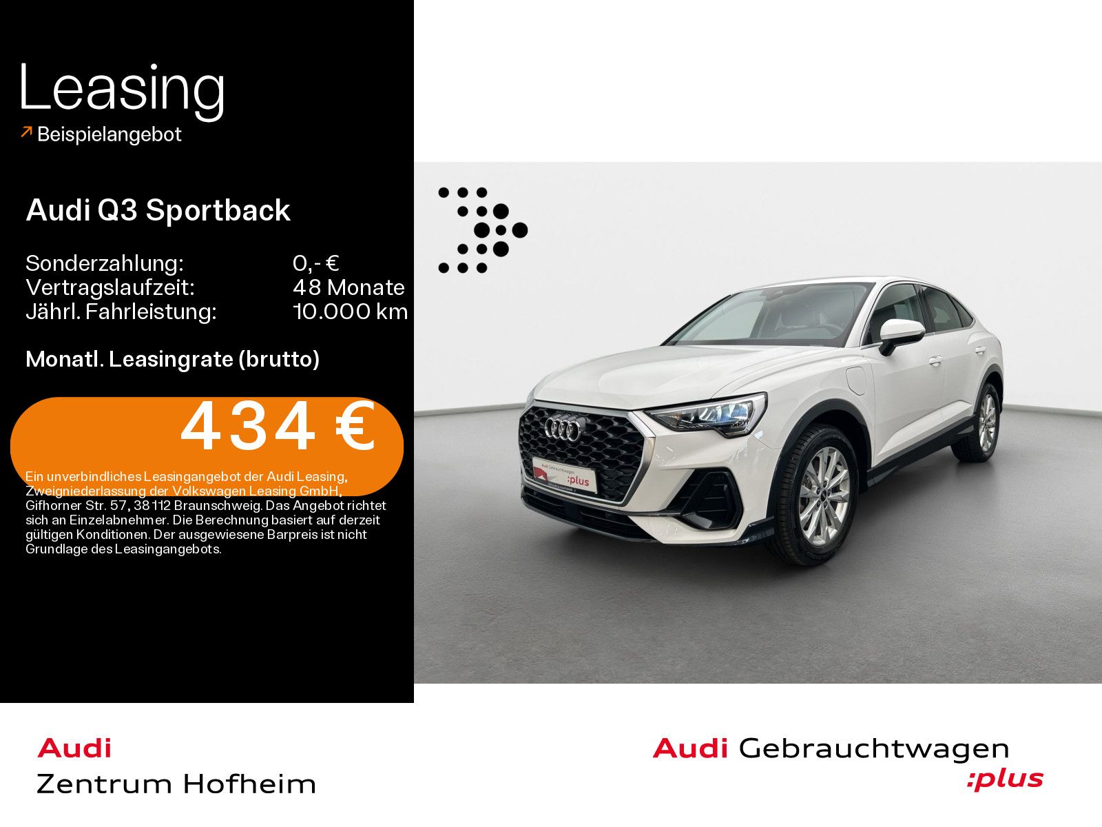 Audi Q3 Sportback 45 TFSI e S tronic *PDC*KAM*LED*NAV