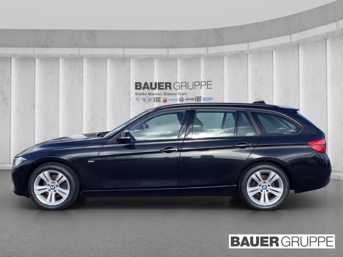 BMW 320 d Sport Line Touring AHK Navi Leder LED El. 