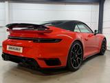 Porsche 992 Cabrio Turbo S Voll Aeropaket - Porsche mit Benzin-Antrieb: Orange, Cabrio