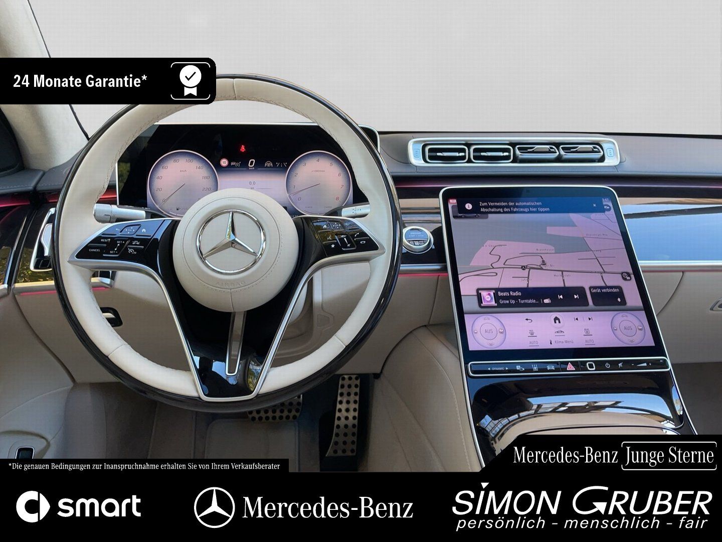 Fahrzeugabbildung Mercedes-Benz S 580 4M L AMG Exklusive Manufaktur Fondentert.