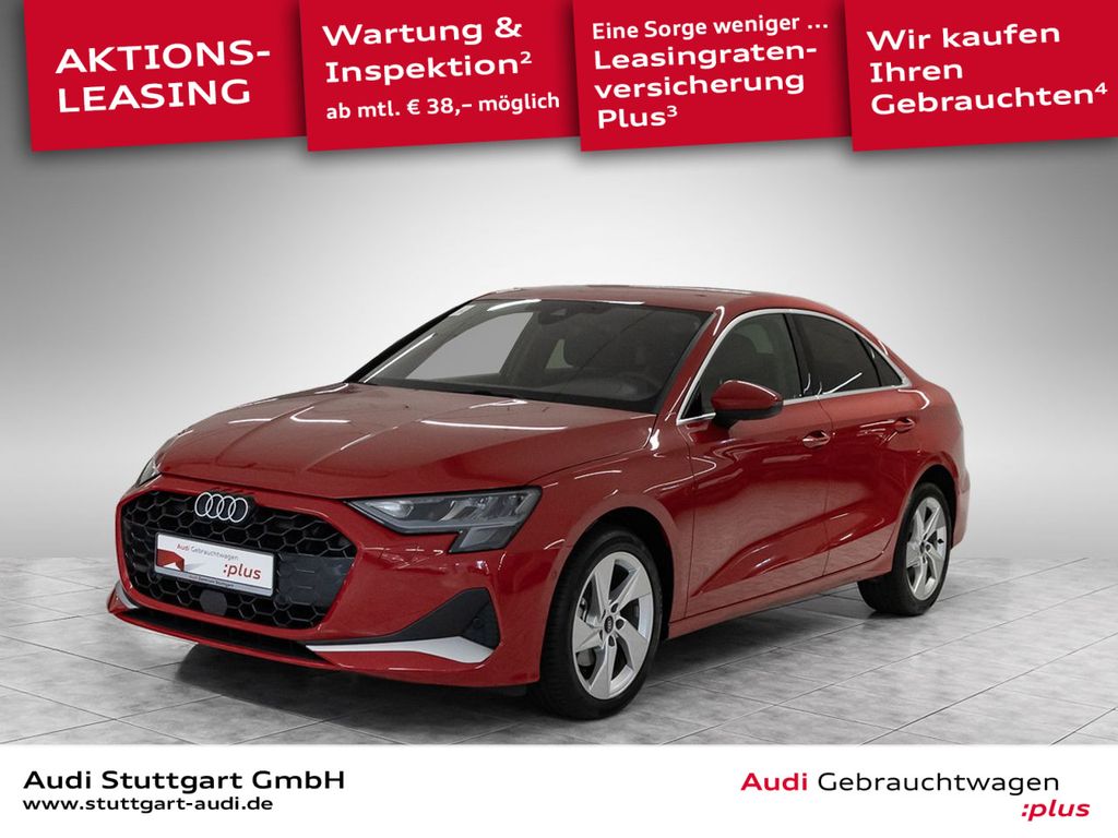 Abbildung Leasingangebot Audi A3 Limousine advanced 35 TFSI S tronic