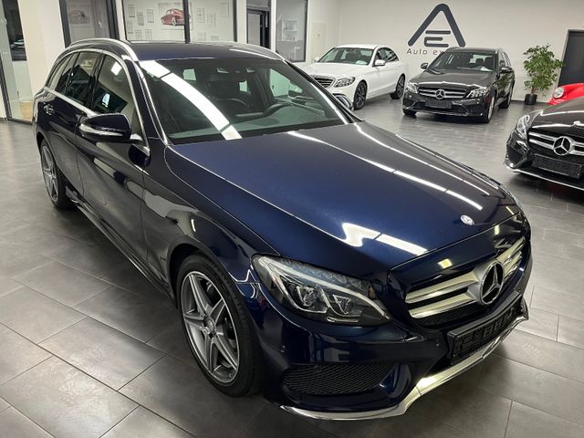 Mercedes-Benz C 220d T-M AMG Navi/LED-ILS/Burmester/AHK/Leder