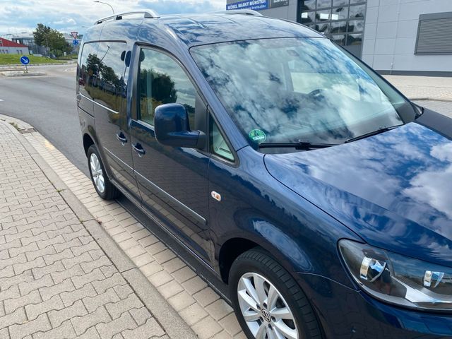 Volkswagen Caddy mit 7 Sitzer und Standheizung