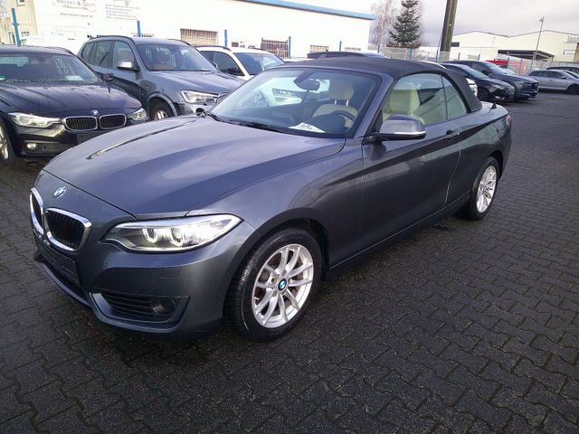 BMW 220i Cabrio, Automatik, Alu, Leder