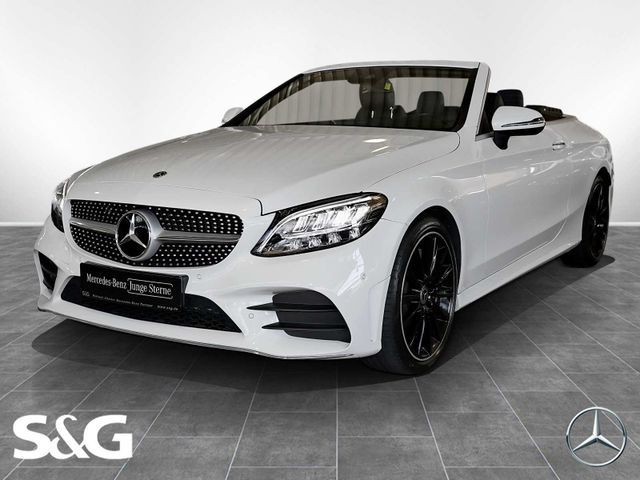 MERCEDES-BENZ C 300 4M Cabriolet AMG TOTWINKEL+MEMORY+LED+19"