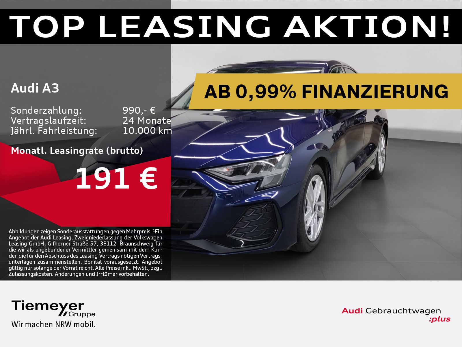 Audi A3 Limo 35 TDI S LINE OPTIK-PKT KAMERA NAVI+ eSI