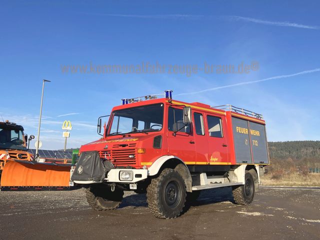 Unimog U 1300 L DoKa 4x4 Feuerwehr*TOP Zustand