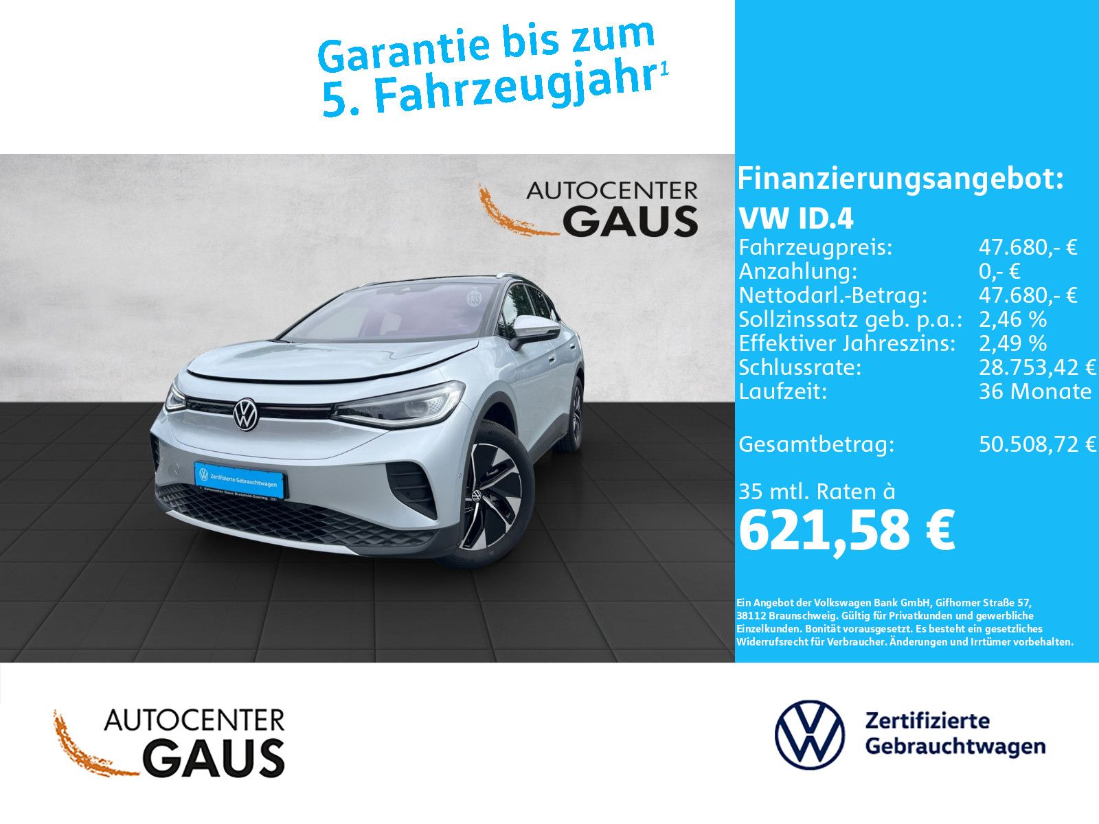 Volkswagen ID.4 Pro 210 kW IQ.Light ACC Keyless Navi foto 2
