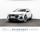 Audi E-TRON SPORTBACK 55 2x S LINE/BLACK/22Z./ACC/AHK - silberne Audi e-tron