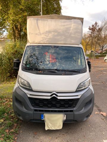 Citroën Citrön Jumper 35 mit Planenaufbau und Klim...