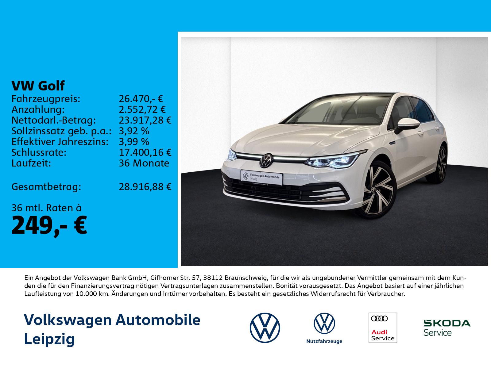 Volkswagen Golf VIII Style 1.5 eTSI DSG *AHK*Panoramadach*