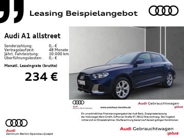 Audi Leasing Angebot: Audi A1 allstreet 30 TFSI S tronic *Virt.C*GRA*SHZ*