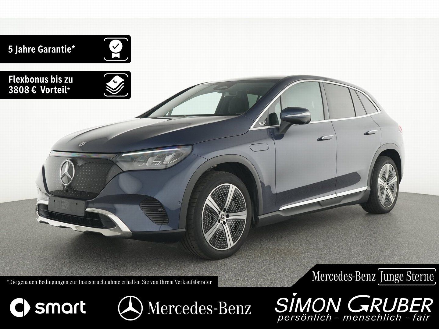 Fahrzeugabbildung Mercedes-Benz EQE 350+ SUV El Art Airmatic Massage Sitzklima