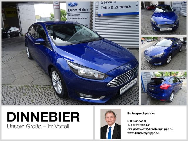 Ford FOCUS Titanium+EasyParking+Klimaaut.+NAVI+CD+Alu