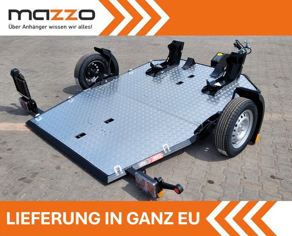 Lorries MT-2 Motorrad-Anhänger KIPPBAR 750kg NEU MOTO