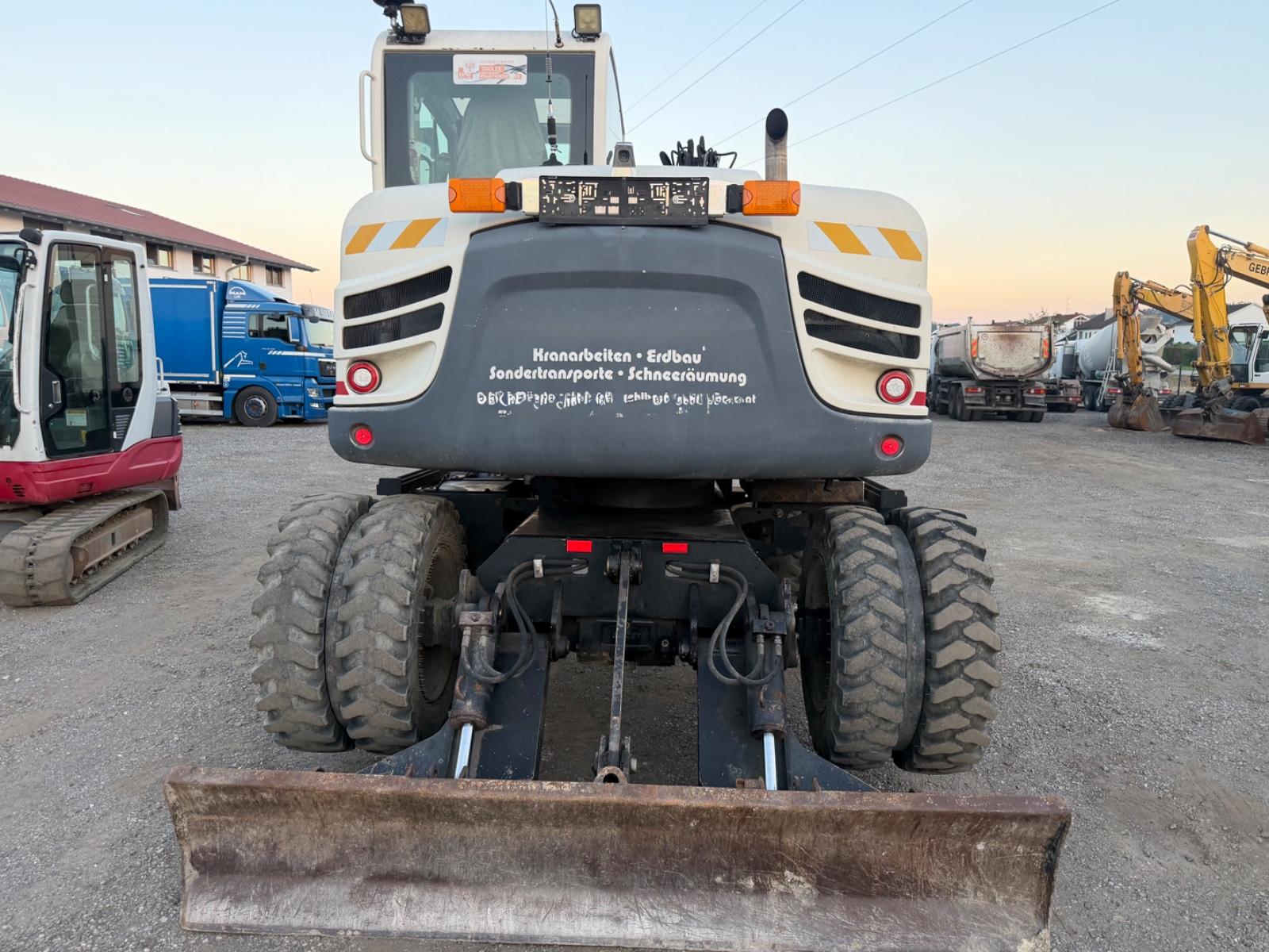 Terex TW85*Verstellausleger*KLIMA*4x4*Hammaleitung*