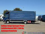 Mercedes-Benz Atego 1224 Plane Spriegel LBW BÄR 1,5t + AHK - Pkw-Anhänger Plane spriegel