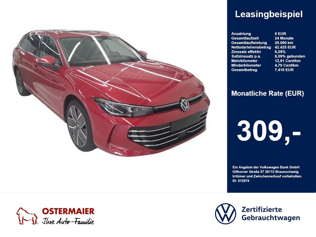 Volkswagen Passat Variant ELEGANCE HYBRID 1.5TSI 177PS NP.7