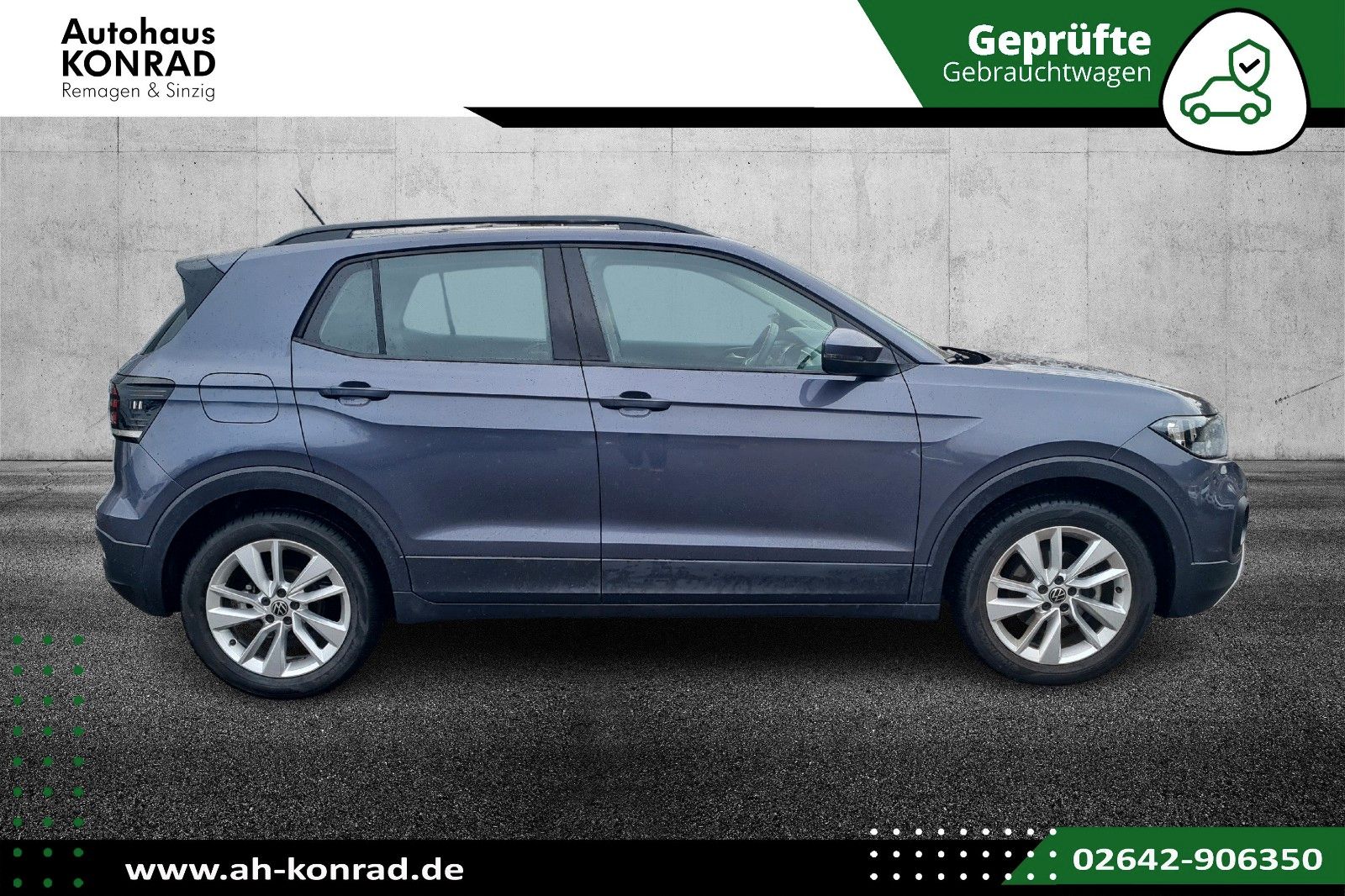 Fahrzeugabbildung Volkswagen T-Cross 1.0 TSI DSG Life*SITZHZNG*APP*PDC*