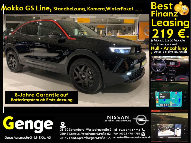 Opel Mokka-e GS Line Park & Go, Sitz & Lenkradheiz, P