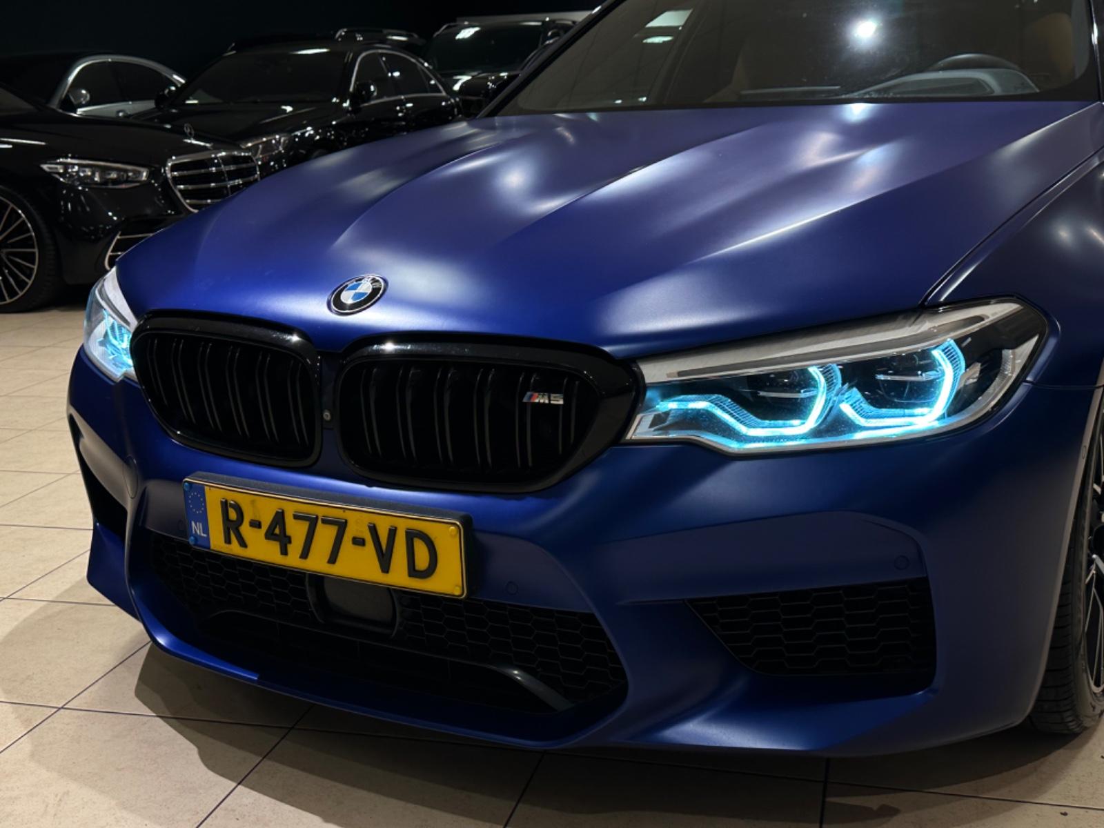 BMW M5 COMPETITION*KERAMIK*3xTV*CARBON*FROZEN BLUE!