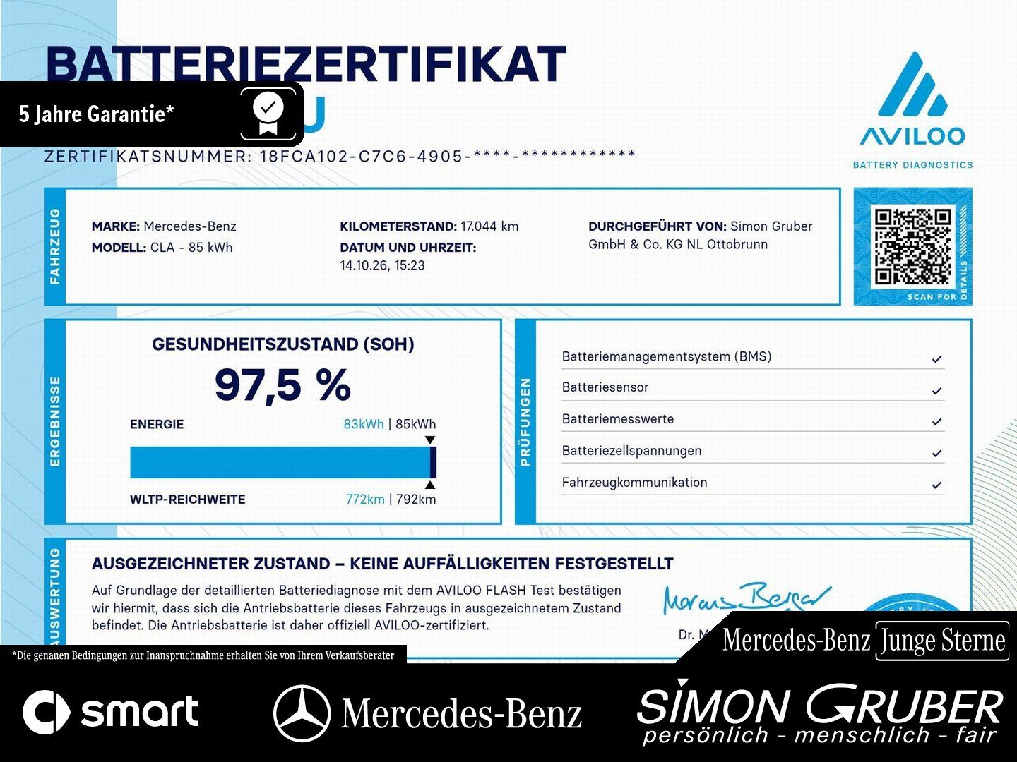Fahrzeugabbildung Mercedes-Benz CLA 250+ EQ AMG Night Premium+ Driveass 360 AHK