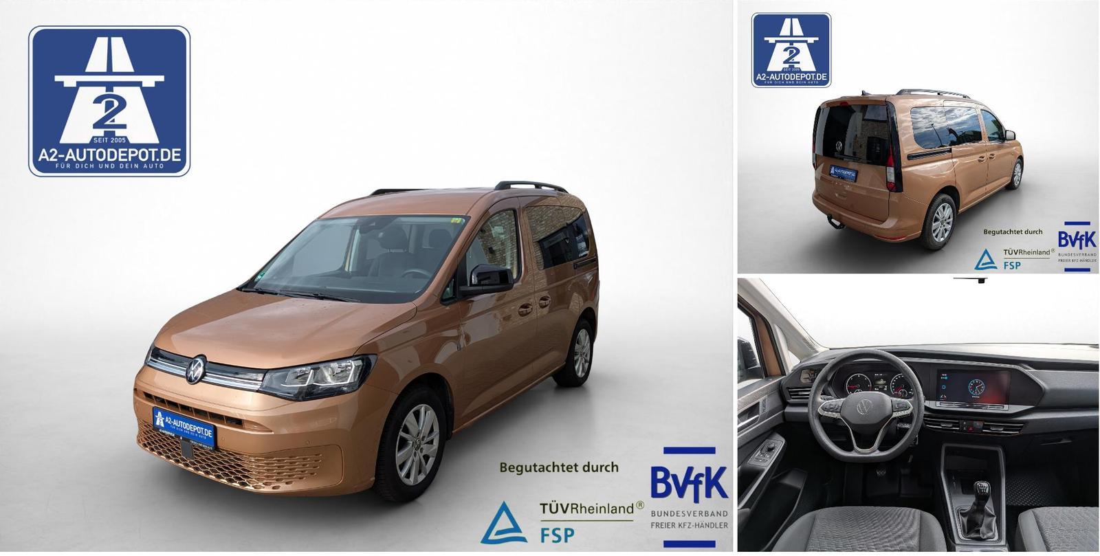 Volkswagen Caddy 2.0 TDI Life SHZ STANDHEIZUNG PDC AHK 2HD
