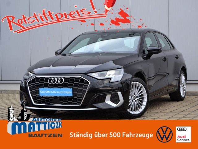 A3 Sportback 35 TFSI Advanced LED/NAVI+VZE/ACC/A