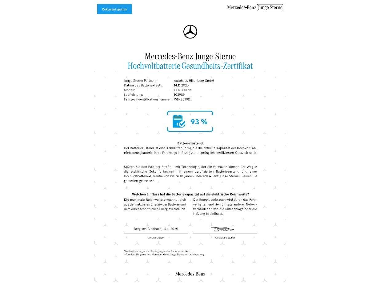 Mercedes-Benz GLC 300 de 4M AMG