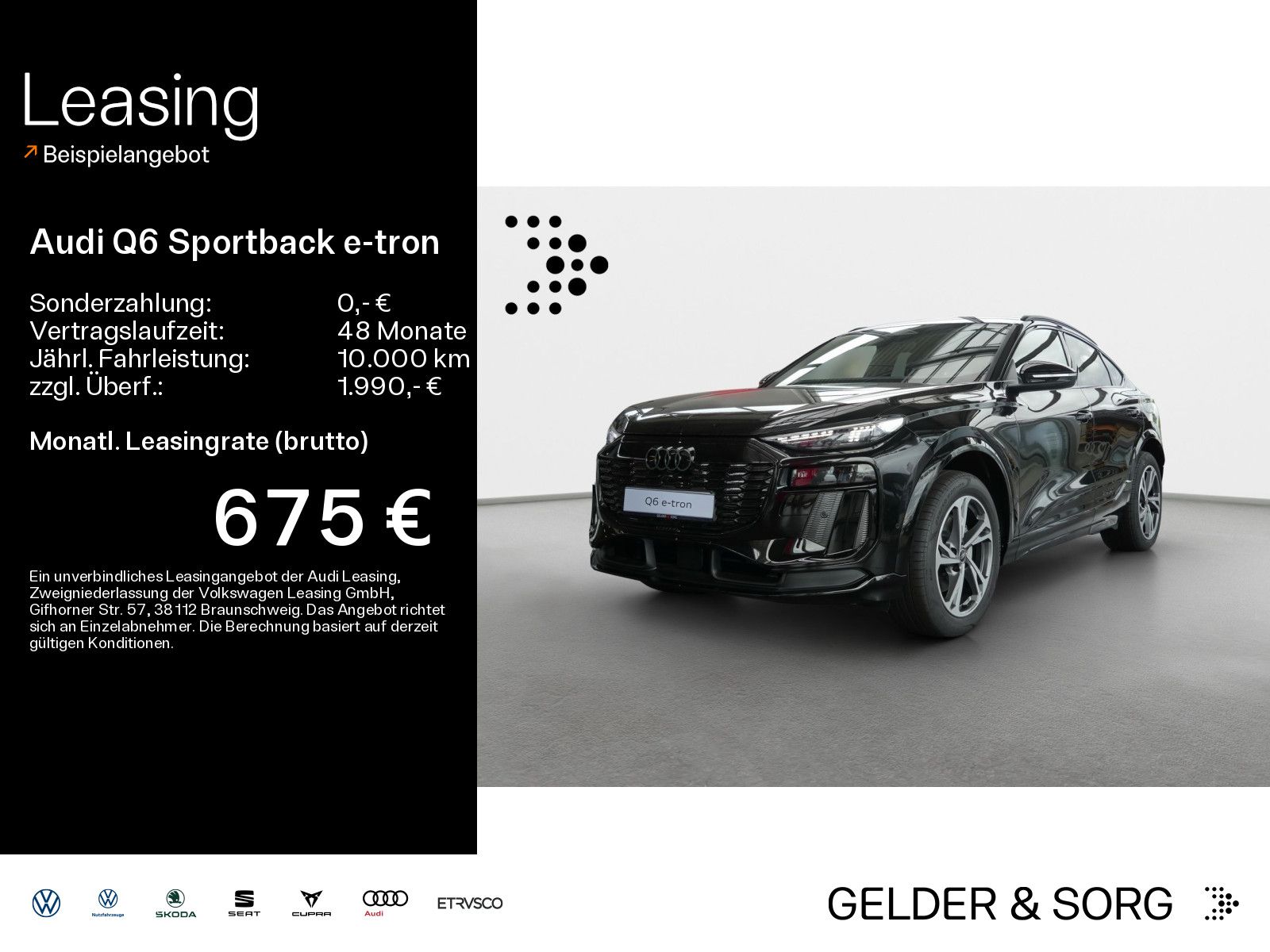 Audi Q6 Sportback e-tron performance *AHK*B&O*HeadUP