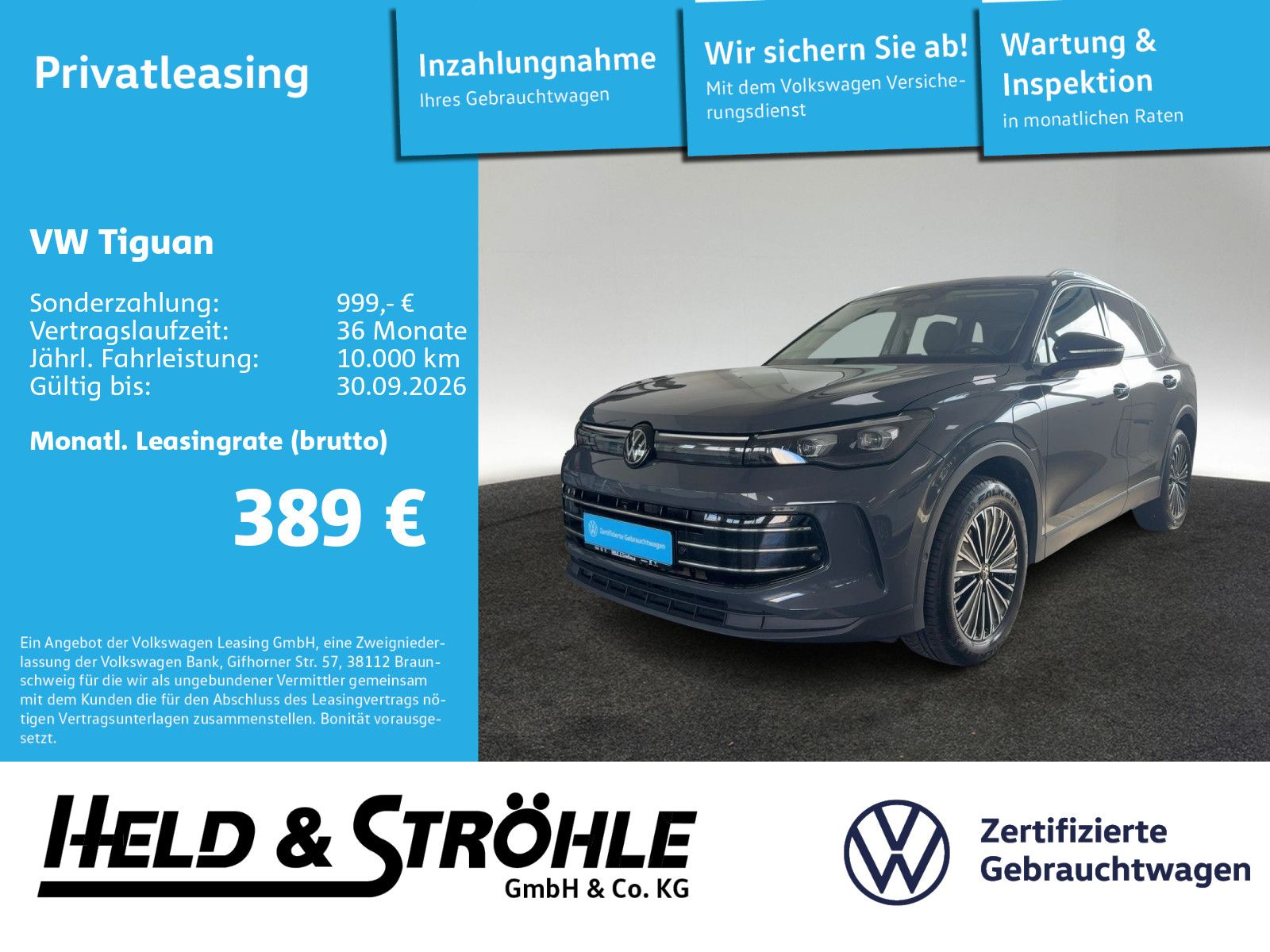 Volkswagen Tiguan Elegance eHybrid AHK IQ.LED NAV 360°K ACC foto 1