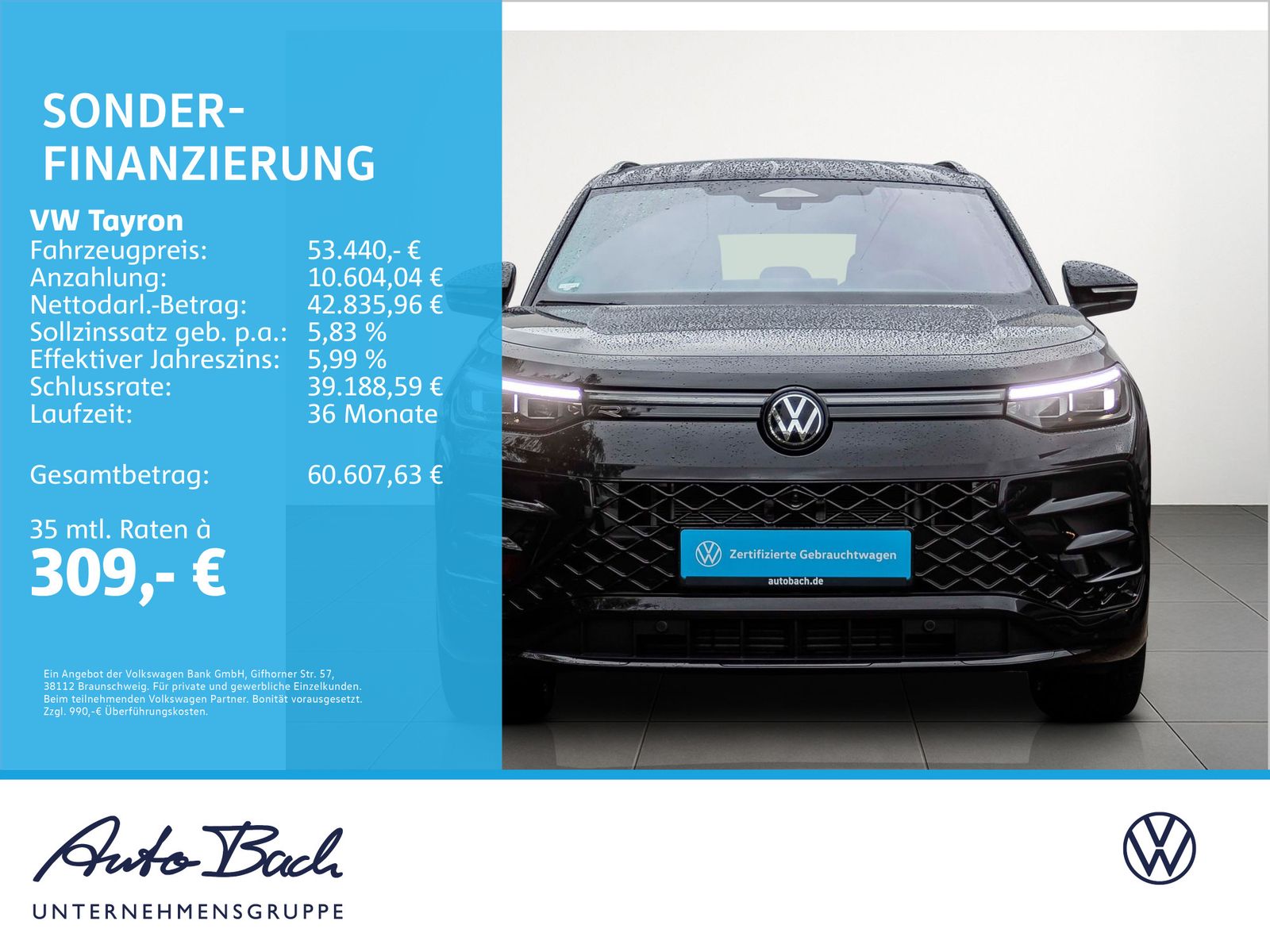 Volkswagen Tayron 2.0 TDI DSG R-Line 4Motion HD-Matrix-LED foto 2