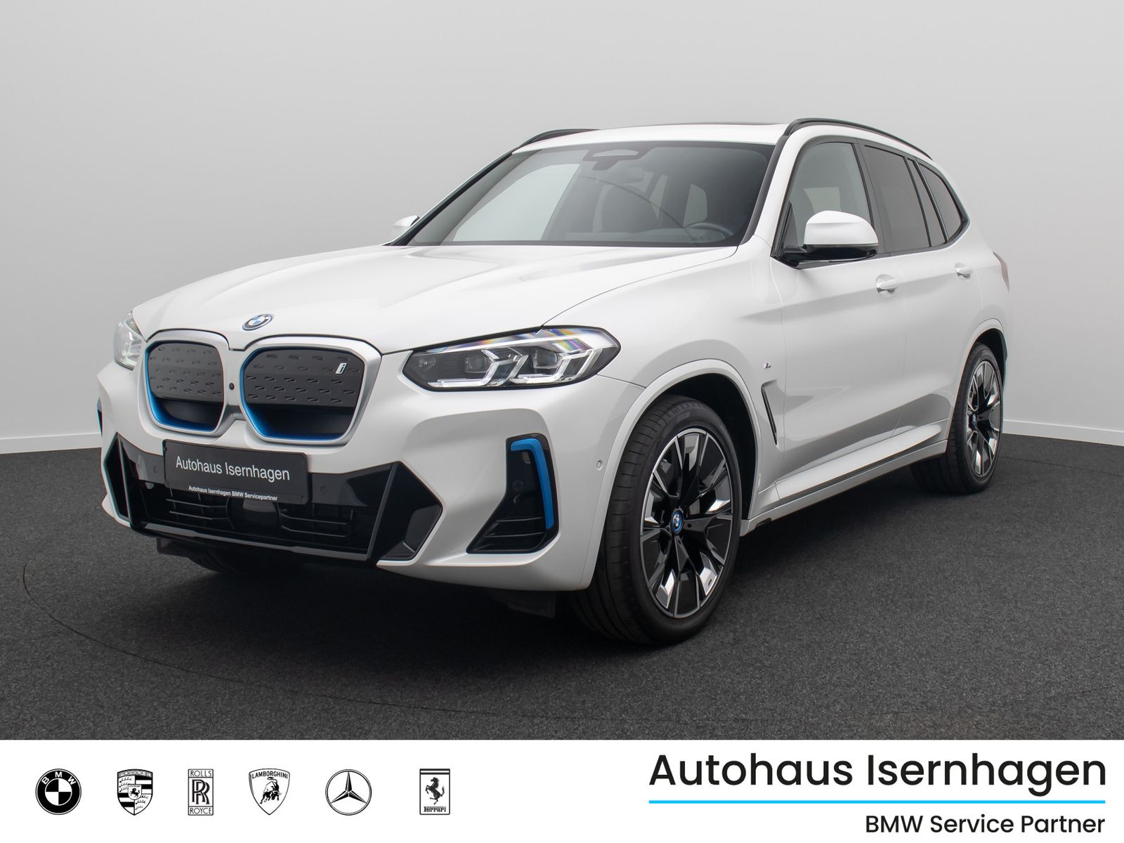 Fahrzeugabbildung BMW iX3 IMPRESSIVE 360°DAB Alarm HUD Panorama 20Zoll