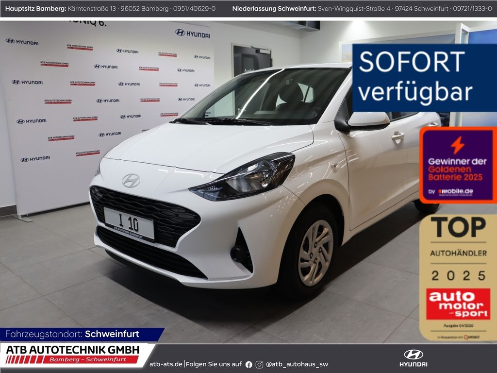 Hyundai i10 Select MY25 1.0 Benzin 63 PS 5-MT 2WD Navi A