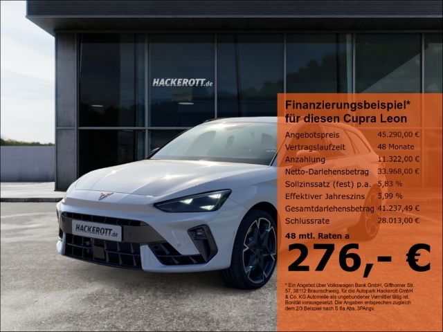 Cupra Leon Sportstourer VZ 2.0 TSI 245 KW SHOWROOM BGW