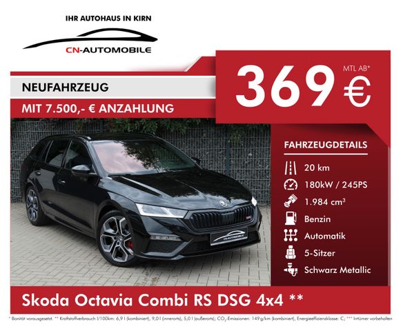 Skoda Octavia Combi RS DSG #RATE ab 369,-€/Monat