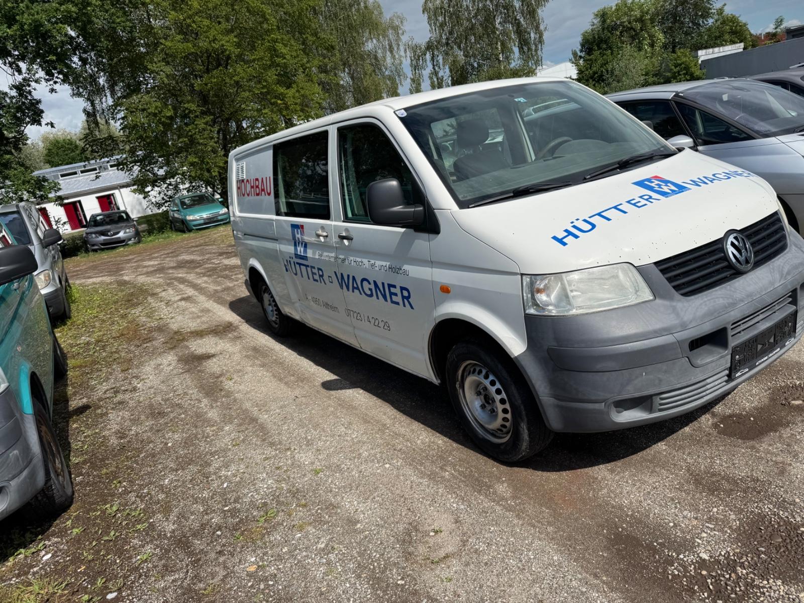 Volkswagen T5 Transporter, Lange, LKW Zulassung, 6 sitz